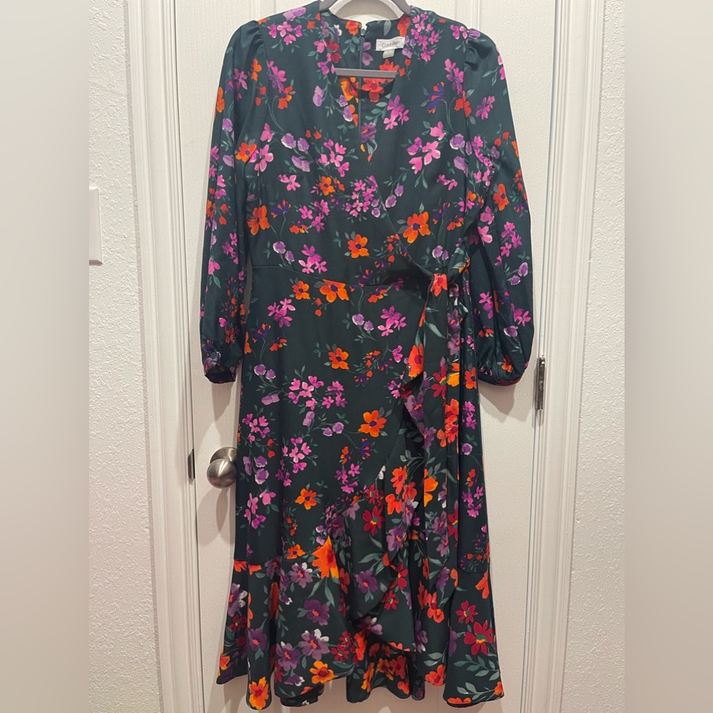 Calvin Klein Floral Dress Size 8